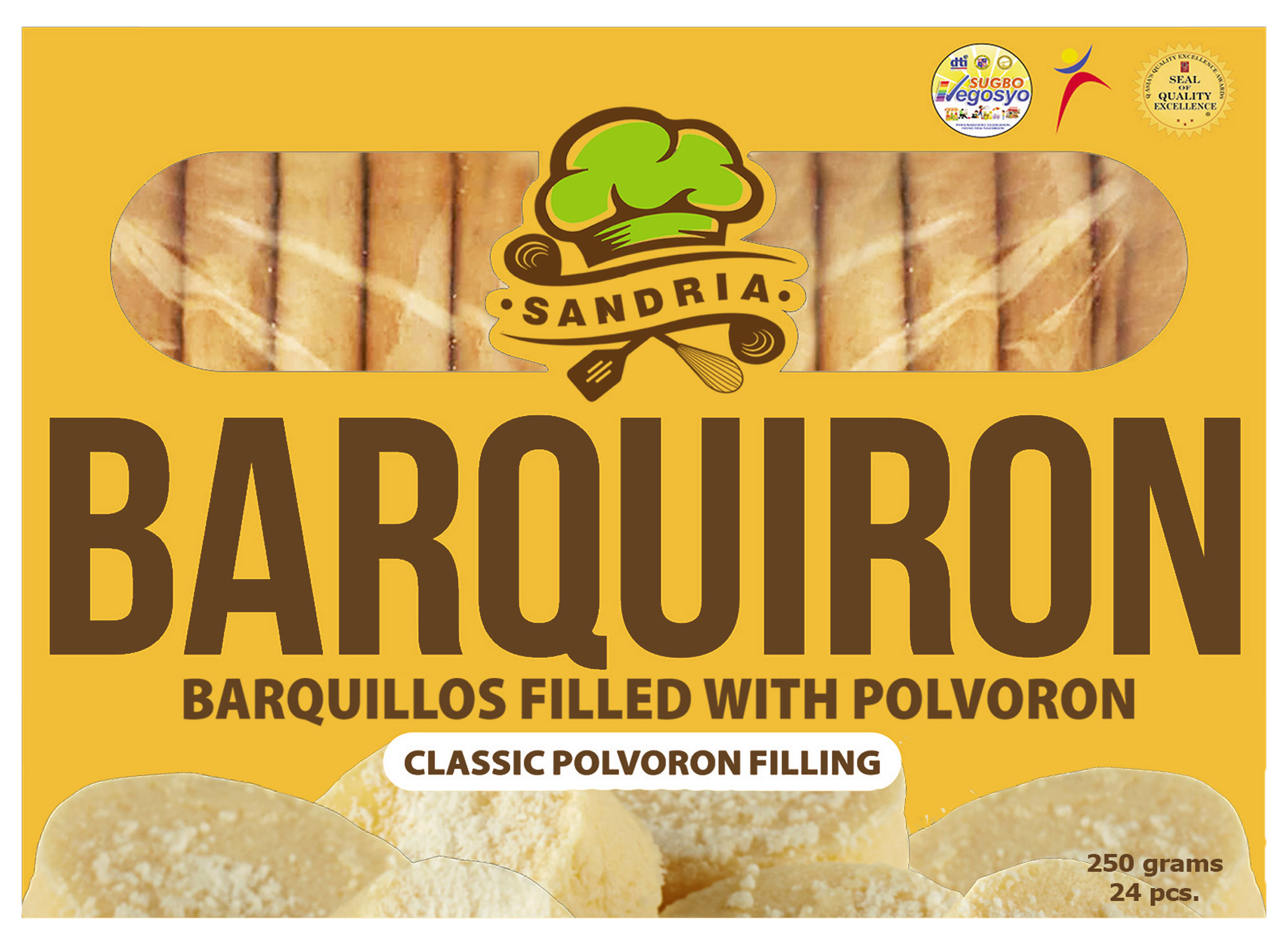 Sandria's Delicious Concept Barquiron pack